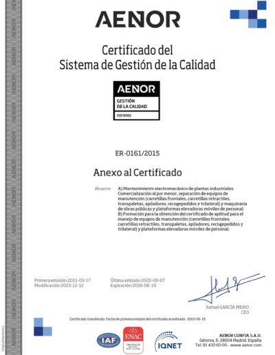 Anexo Alcance